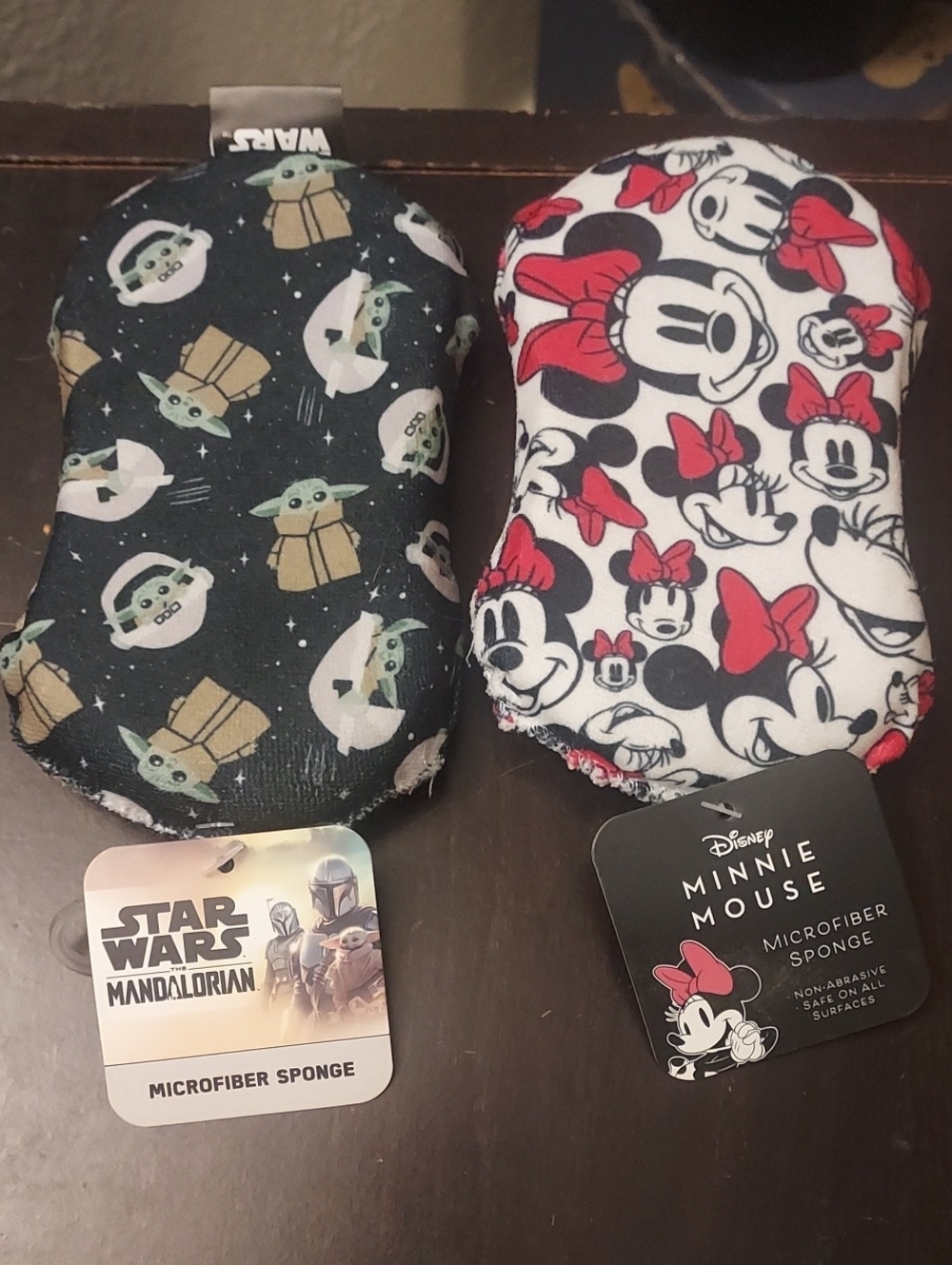 Disney Minnie Mouse And Star Wars Microfiber Sponge